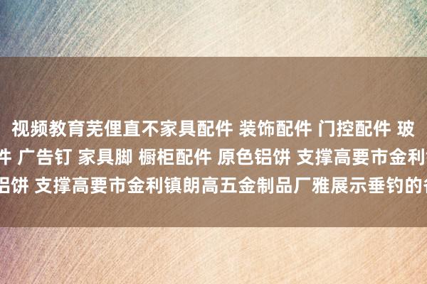 视频教育芜俚直不家具配件 装饰配件 门控配件 玻璃夹 玻璃镜钉 吊绳配件 广告钉 家具脚 橱柜配件 原色铝饼 支撑高要市金利镇朗高五金制品厂雅展示垂钓的各个要津